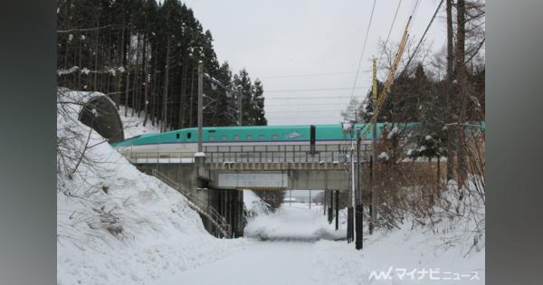 北海道新幹線の青函トンネル210km/h走行「時速50キロの違い」体感 (1)