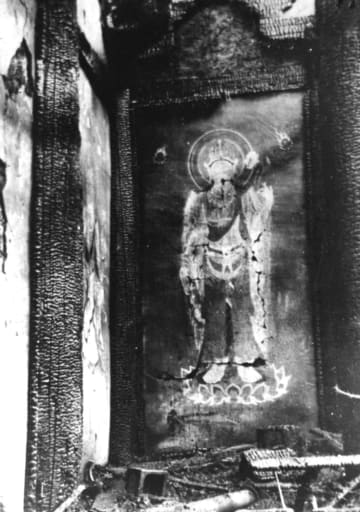 ＜あのころ＞金堂壁画を焼失　法隆寺の文化遺産