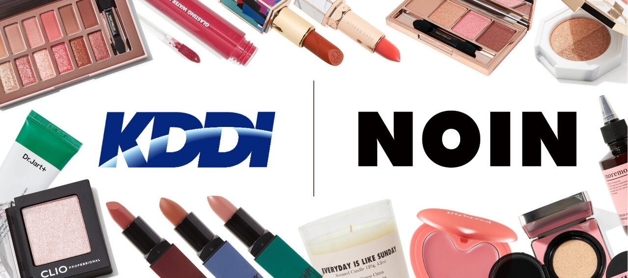 KDDIと化粧品ECプラットフォーム「NOIN」が資本提携
