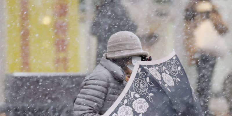 北・東日本大雪の恐れ、警戒続く　冬型の気圧配置