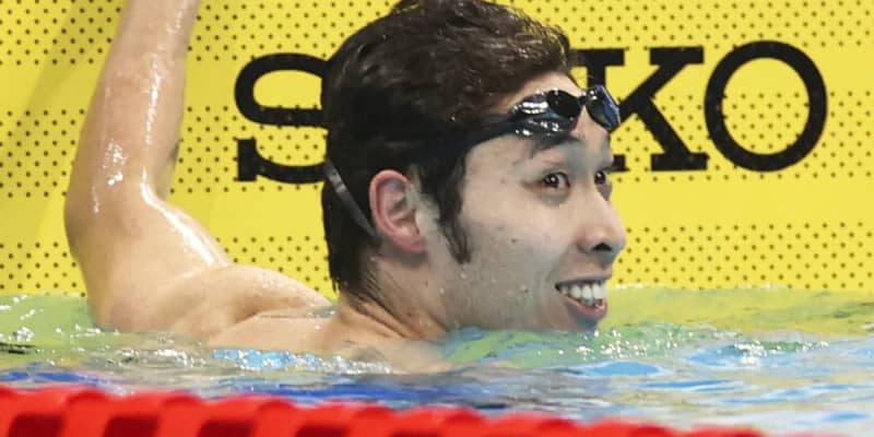 萩野公介、200m個人メで優勝　競泳ジャパン・オープン、第3日