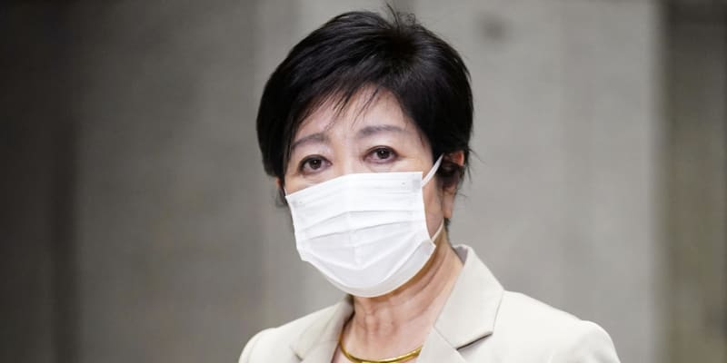 東京都の宣言解除検討「まだ先」　コロナ感染者減で小池知事