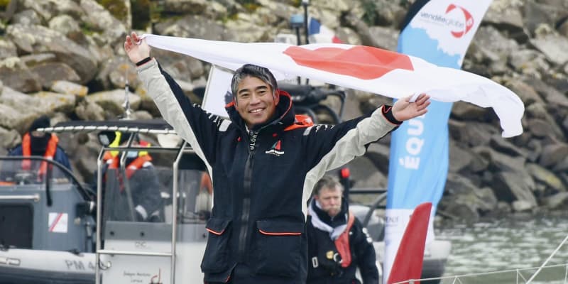 白石さん世界一周ヨット競争完走　単独無寄港無補給、アジア勢で初
