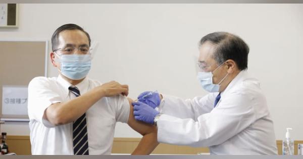 コロナワクチン接種開始 東京の病院で国内初、医師ら先行