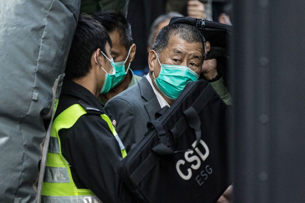 香港紙創業者を再逮捕　「活動家の台湾密航支援」：時事ドットコム