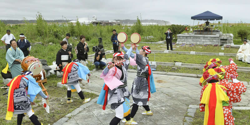 福島・浪江で豊漁願う祭り　コロナで踊り奉納なく