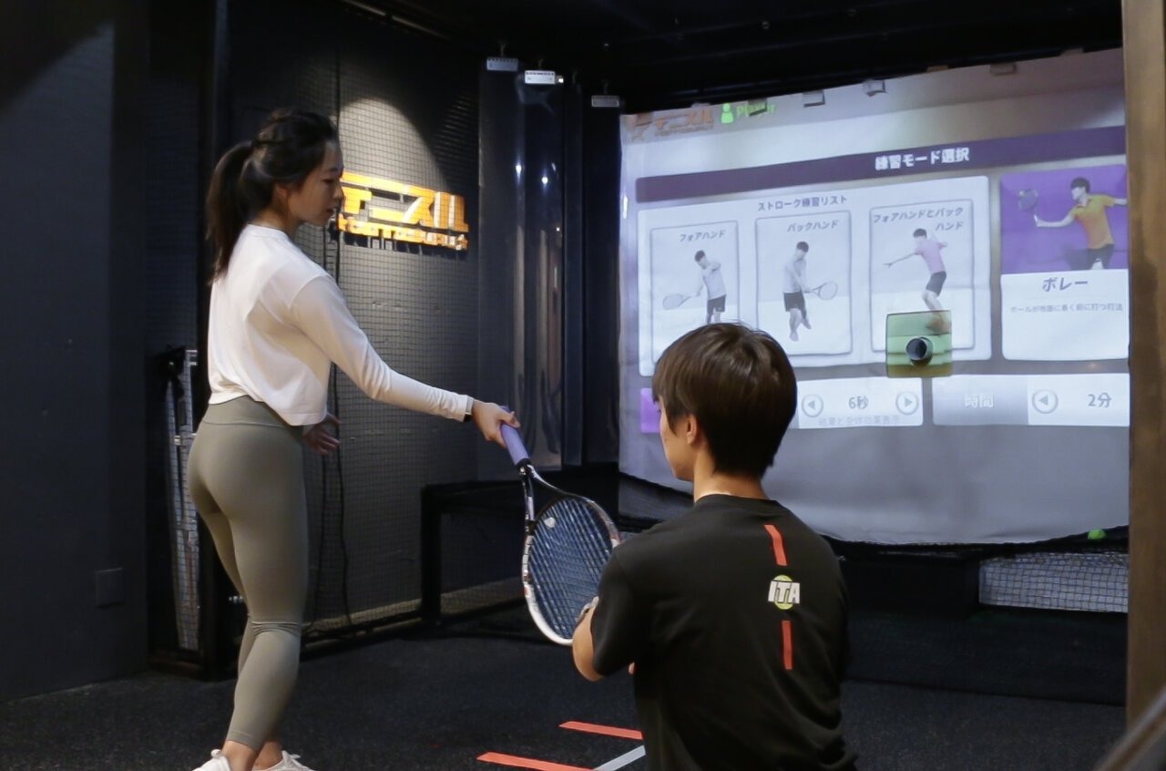 東京・銀座に「体験型テニストレーニング施設」がオープンへ