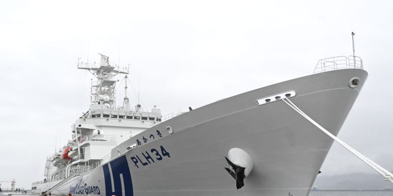 海保大型巡視船が初入港、鹿児島　尖閣など離島警備を強化