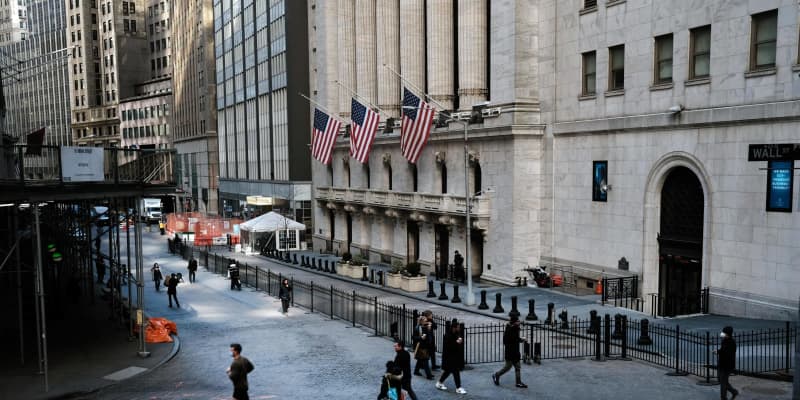 NY株続落、469ドル安　金融引き締め警戒続く