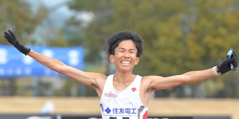 鈴木健吾が日本新記録で優勝　２時間４分５６秒　びわ湖毎日マラソン