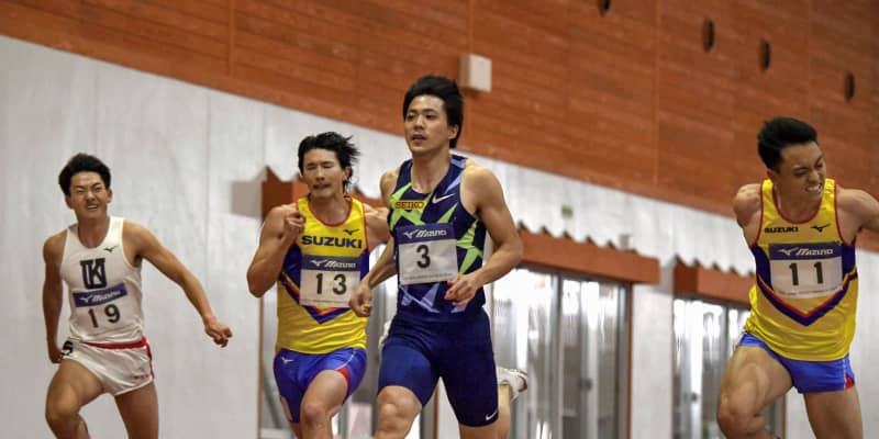 山県亮太が10秒39で優勝　新設の陸上室内競技会