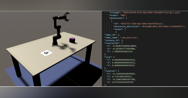 Unity、産業用ロボットアプリ開発を促進するデモプロクジェクトを発表