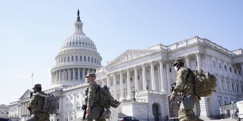 米議会攻撃の可能性、厳戒態勢に　州兵配置の2カ月延長要請