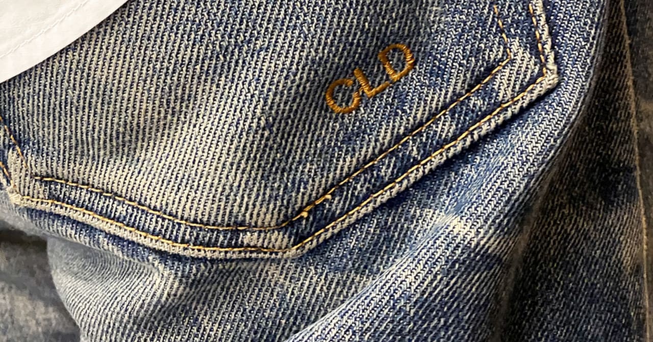 A P C デニムのカスタマイズサービス開始 イニシャルを刺繍可能に