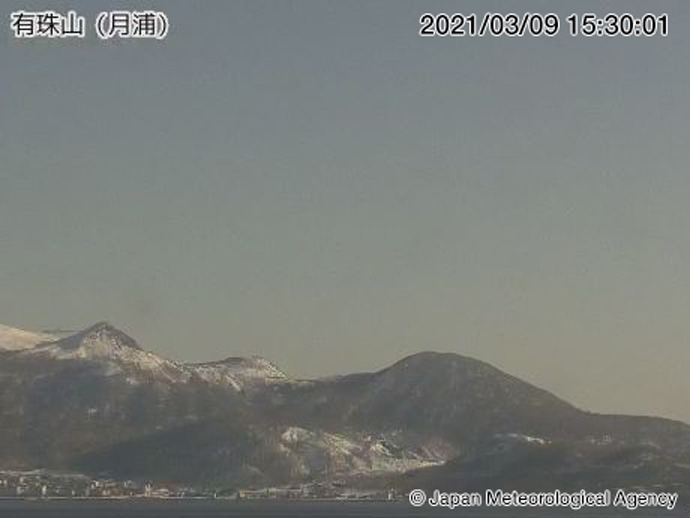 北海道 有珠山で火山性地震が増加　噴火警戒レベル1を継続