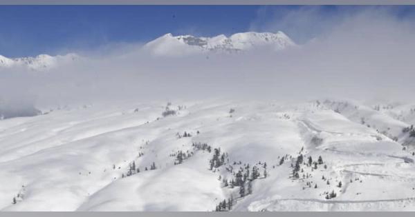 立山黒部、白銀に描く美しい曲線　除雪進むアルペンルート