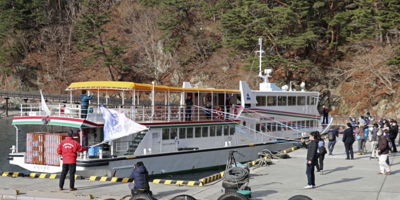 被災免れた遊覧船、香川へ　岩手・浄土ケ浜から売却