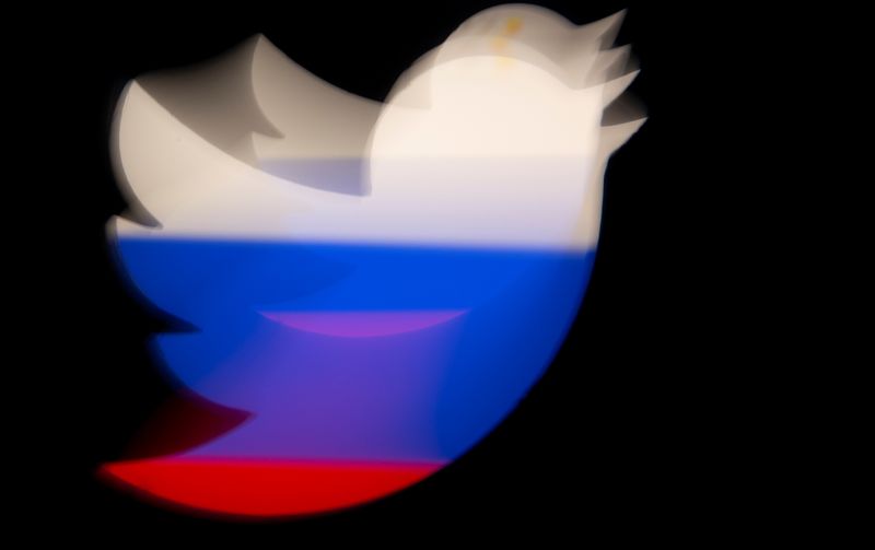 ロシア、1カ月以内にツイッター禁止と警告　投稿削除迫る