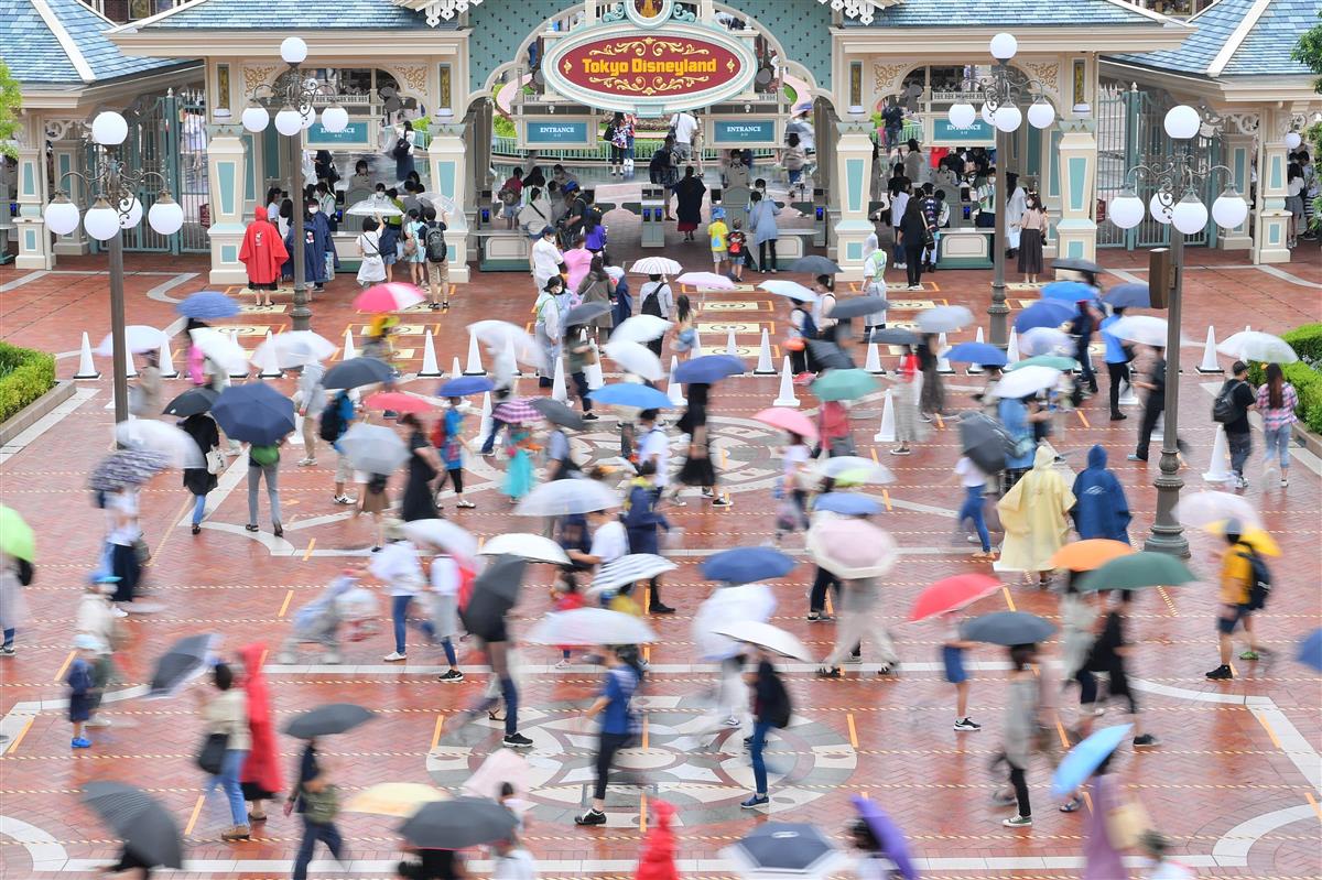 東京ディズニーランド シー ２２日から上限１万人へ 緊急事態宣言解除で