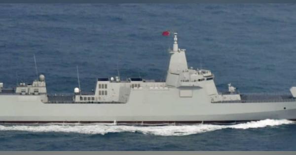 中国最大駆逐艦が日本海へ　防衛省、初めて活動確認