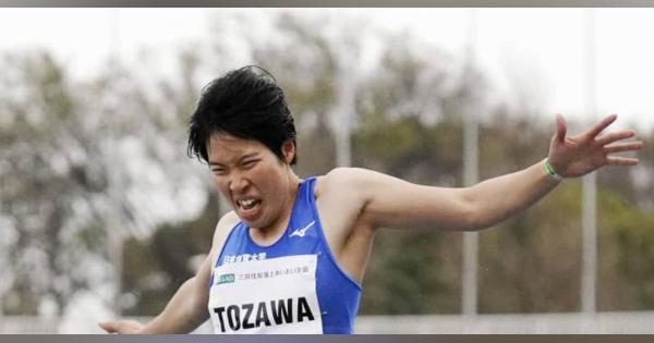 女子走り幅跳び、兎沢朋美が優勝　パラ陸上日本選手権、最終日