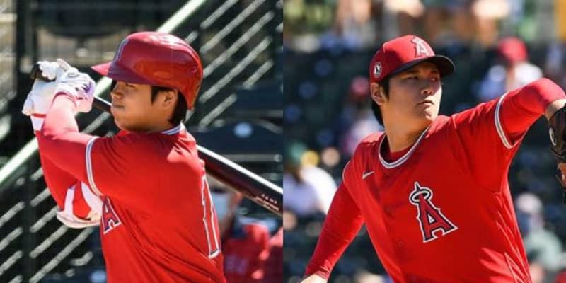 【MLB】大谷翔平、「1番・投手」で2打席連続出塁　投げては2回まで2奪三振1失点