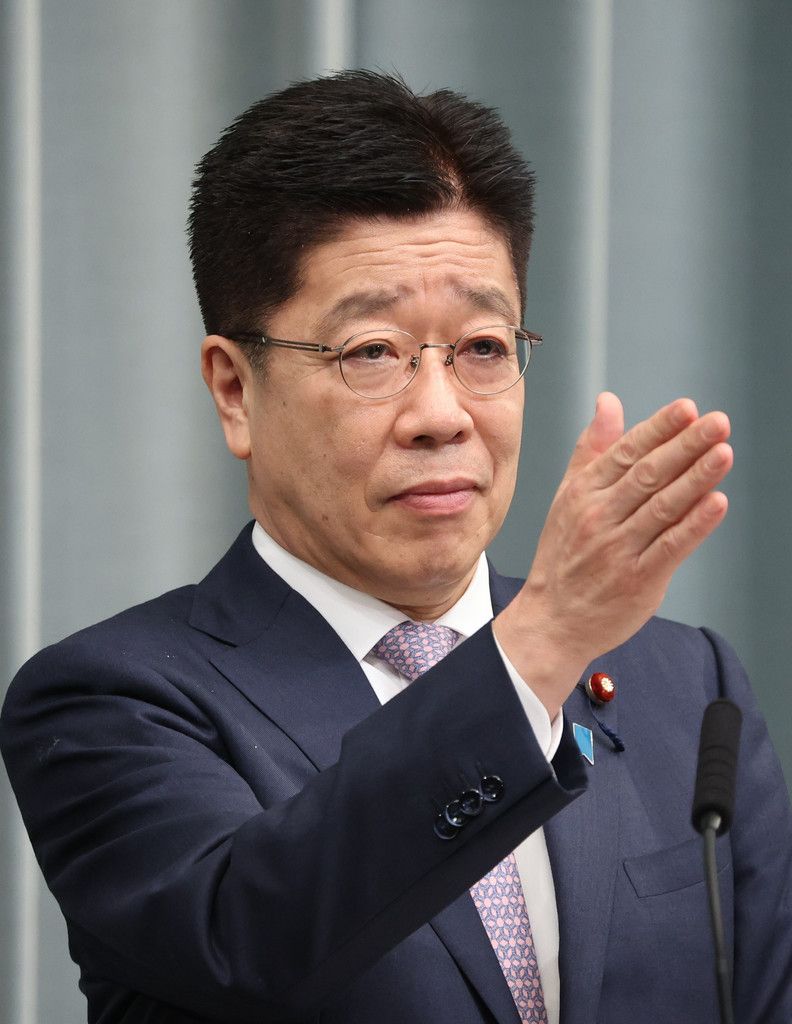 対中制裁、日本は慎重　「人権のみの制裁規定ない」―加藤官房長官：時事ドットコム