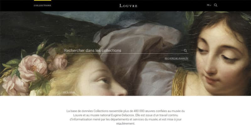 ルーブル全作品、ウェブに　美術館、画像やデータ公開