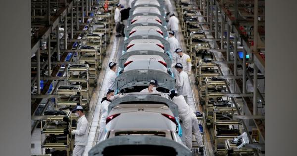 自動車生産2月、トヨタなど4社が海外増加　スバル半導体不足響く
