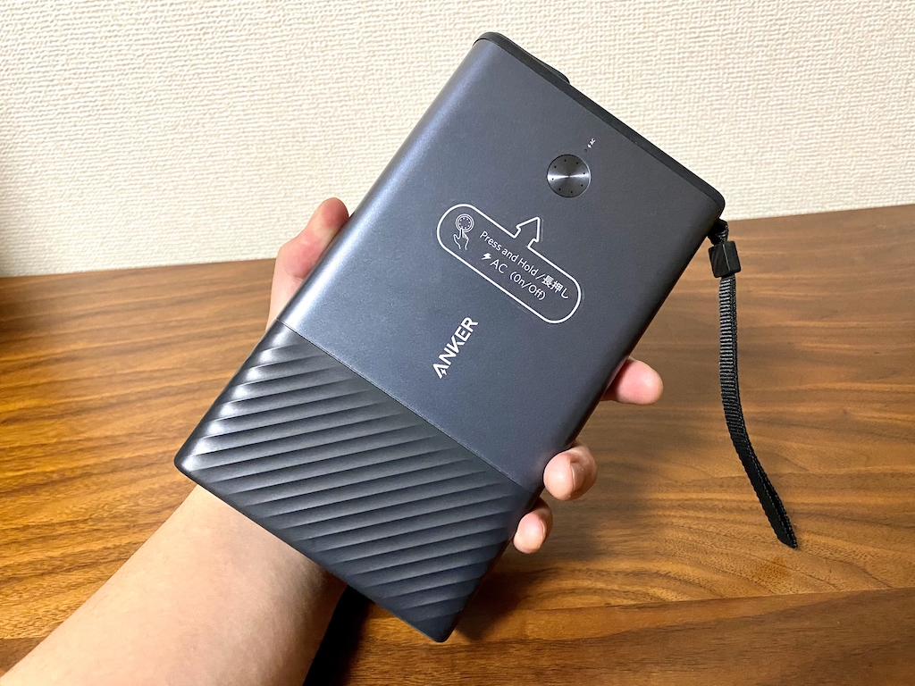 Ankerのポータブル電源『PowerHouse 100』を使ってみた