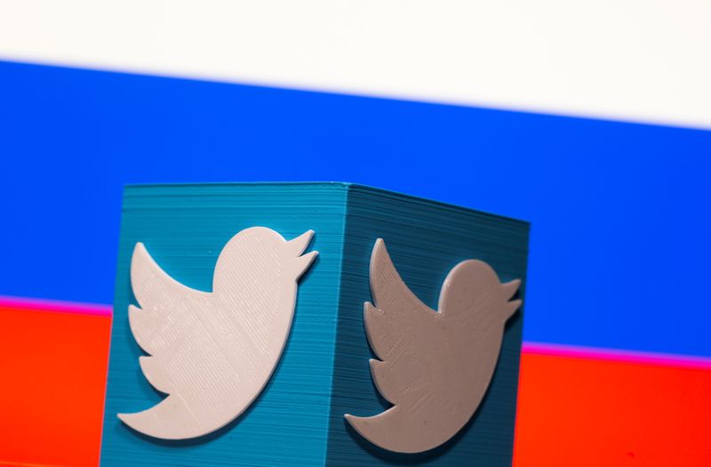 ロシア、ツイッターの通信速度制限を5月15日まで延長