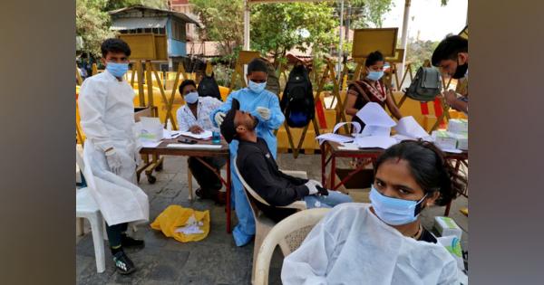 インド1日あたり新規コロナ感染者が13万人超、死者数も高水準