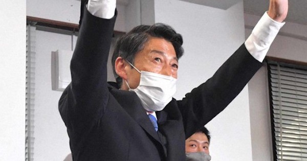 福岡県知事選、元副知事の服部誠太郎氏が初当選確実
