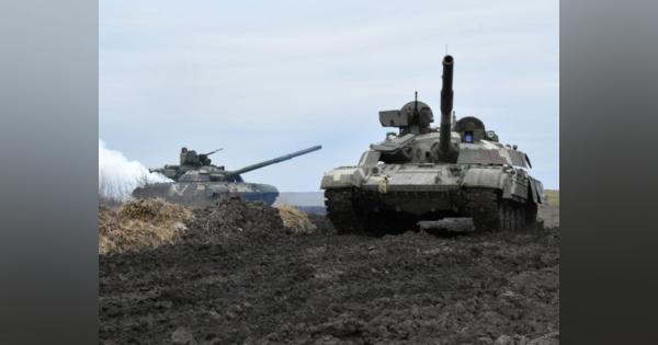 ロシアが黒海で軍事演習、ウクライナ軍も訓練で対抗　緊張高まる