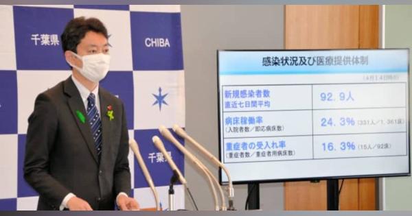 まん延防止「要請段階ではない」　千葉県、時短要請は22日以降も継続　新型コロナで熊谷知事