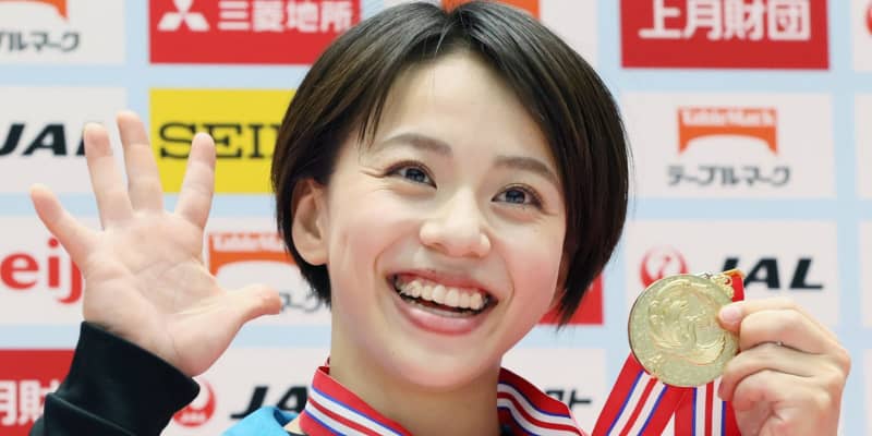 村上茉愛が2連覇、畠田瞳2位　体操の全日本選手権女子