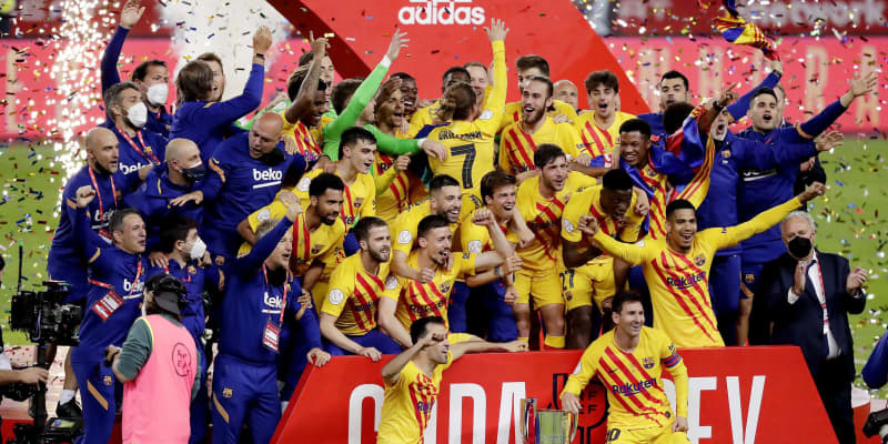 バルセロナがスペイン国王杯優勝　3年ぶり31度目
