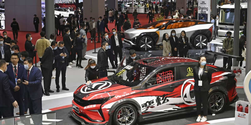 上海モーターショー開幕　日系企業、最新EV披露