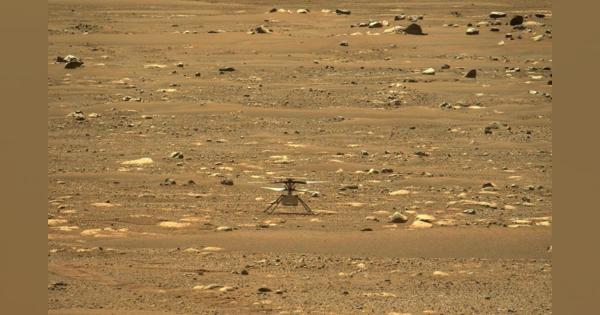 火星でヘリ初飛行成功　上空から画像撮影―ＮＡＳＡ：時事ドットコム