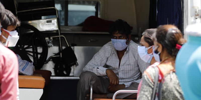 インド、1日の感染30万人超え　感染急拡大止まらず
