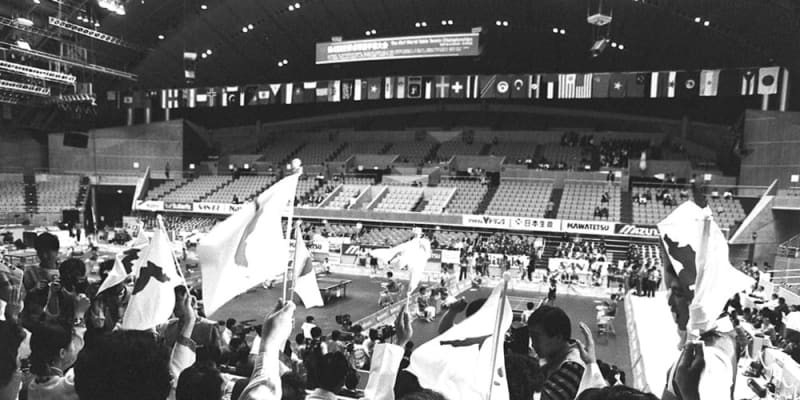 ＜あのころ＞南北初の統一チーム　「コリア」で世界卓球参加