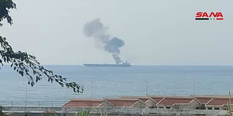 タンカー攻撃3人死亡、シリア沖　イランから航行