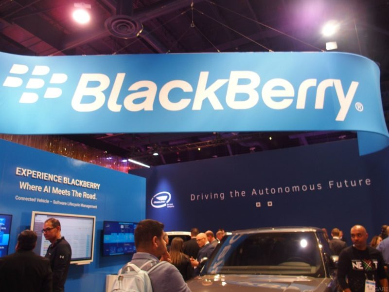 BlackBerryとAWSが協業　CES2020でコネクテッドカー・プラットフォームのデモ公開