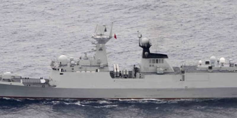 中国艦、与那国―台湾通過　防衛省が初公表、警戒強化