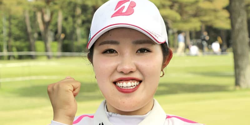 古江彩佳が四大大会制覇に意欲　サロンパス女子ゴルフ