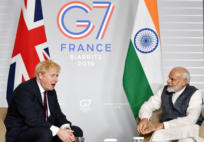 英・インド、ＦＴＡ目指す方針で一致、秋に交渉開始