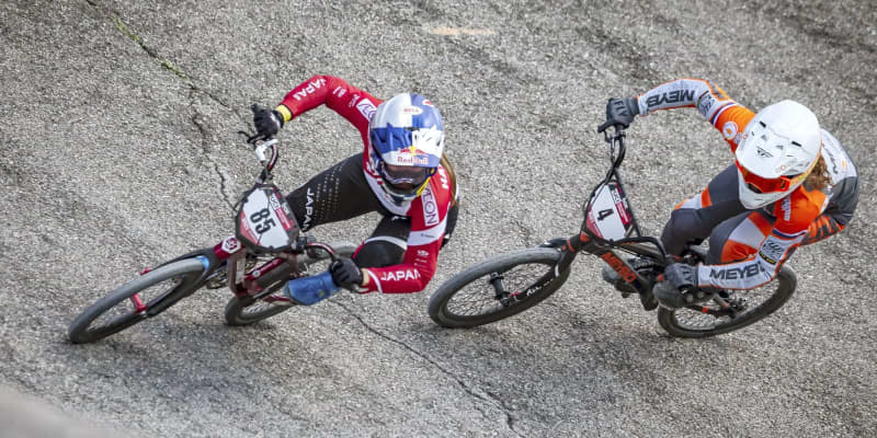 畠山が3位、日本勢初の表彰台　自転車BMXレースW杯
