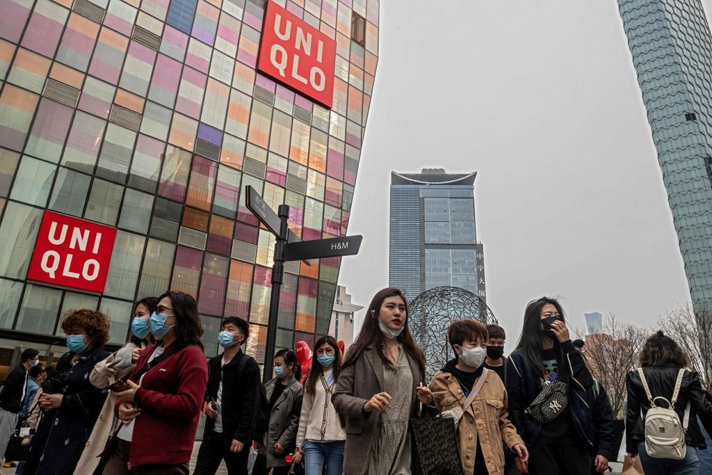ユニクロ、上海で「デジタル人民元」決済受け付け開始：時事ドットコム