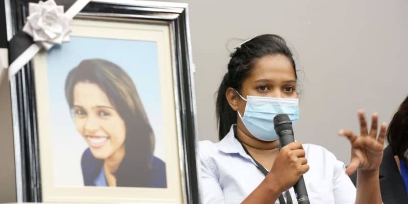 入管死亡、映像開示の協力求める　スリランカ女性の遺族