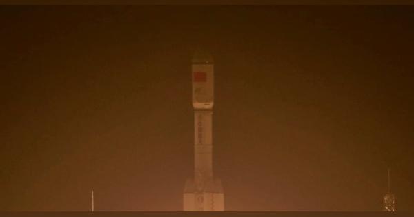 中国、宇宙貨物船打ち上げ　ステーション建設で